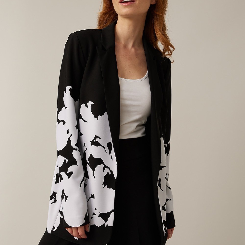 Joseph Ribkoff Blazer with Floral Design